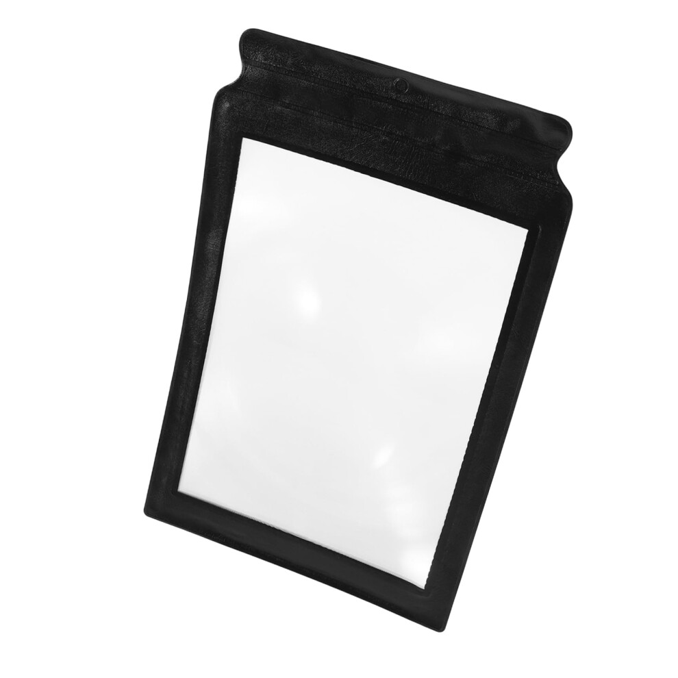Buchlupe Senioren Handleselupe 2x VergrÃ¶Ãerung 13 cm Seitenlupe Mit Licht KartenlesevergrÃ¶Ãerung Taschenlupe