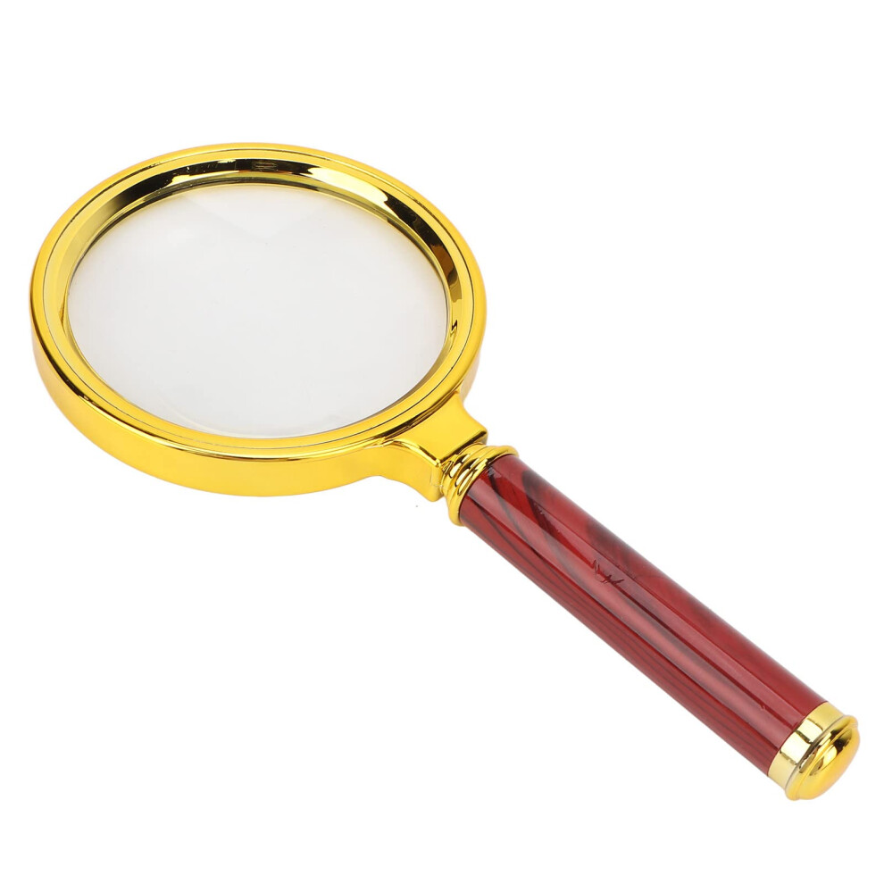 Magnifying Glass 7X Handheld for Reading, Lightweight with Comfort Grip, 70mm Glass Lens, Ideal for Seniors
