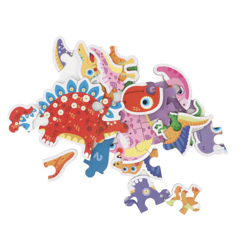 Wooden Puzzles Dinosaur Shape Educational Burrs 2