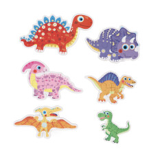 Wooden Puzzles Dinosaur Shape Educational Burrs