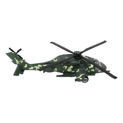 Diecast Metal Helicopter Model Sound Light 2
