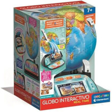 Clementoni Digitale Bal Real Time - Interactief educatief spel voor kinderen - Leer geografie en algemene kennis -