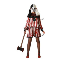 Demonisch Vrouwenclown Kostuum
