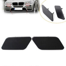 Front Left Right Headlight Washer Nozzle Headlight Spray Nozzle Cap Cover 51117212953 51117212954 for -BMW F25 X3 2010-2014