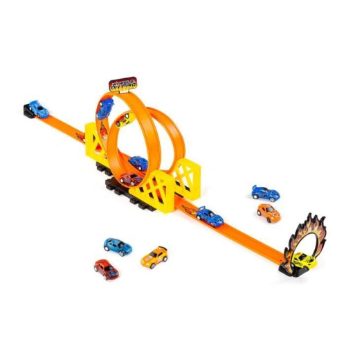 MOLTO - Circuit Molto Ultimate mit 2 Loopings und zwei Autos