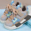 Kids Sports Shoes Lightweight Breathable Hook Loop 10