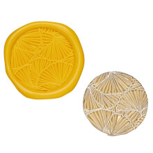 Wreath Pattern Seal Stamp Head for Valentine's Day Cards, Birthday Cards, Invitations, Envelopes, 30mm Size