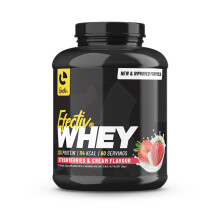 (Strawberry Cream) Efectiv Nutrition Whey 1.8kg
