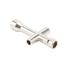 M2 Metall-Sicherungsmutter mit Kreuzschlüssel für Axial Scx24, Silber