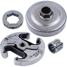 Clutch Drum Clutch Assy Sprocket Rim Needle Bearing kit for Husqvarna 340 345 346XP 350 351 353 445 450 E Chainsaw