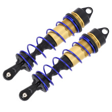 2 Stück Aluminium 120mm Stoßdämpfer für 1/8 RC-Auto Gold