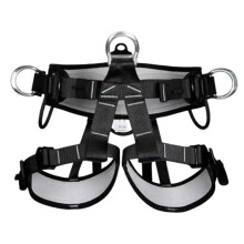 Rock Climbing Harness Men, Adjustable Waist Support, Heavy-Duty Load Bearing Gear for Caving, Rappelling, and Tree Work