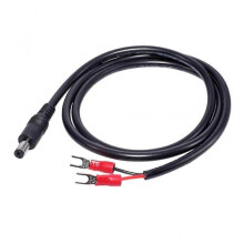 (Big red) Universal DC5.5x2.1mm to 2 Pin Power Cable DC5521 to 2pin DC10A Charging Cord