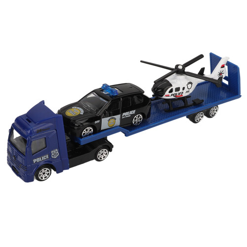 4pcs Set 1: 64 Alloy Engineering Car Vehicle 2