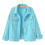 (M,Sky Blue)Women Spring And Autumn Coats Warm Solid Long Sleeve Denim Jacket Outerwear 3