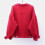 (L, Red) Women Spring And Autumn Coats Warm Solid Long Sleeve Denim Jacket Outerwear 3