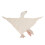Baby Goose Shaped Security Blanket Soft Cotton 10
