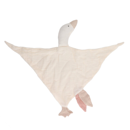 Baby Goose Shaped Security Blanket Soft Cotton