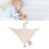 Baby Goose Shaped Security Blanket Soft Cotton 12