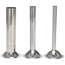 Stuffing Tubes,stainless Steel Funnels Attachment for Manual Sausage Stuffer, for Food Grinders (se
