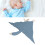 Baby Goose Shaped Security Blanket Soft Cotton 12