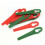 100x Red Plastic Grass Trimmer Blades - Lawn Mower Replacement Blades 2