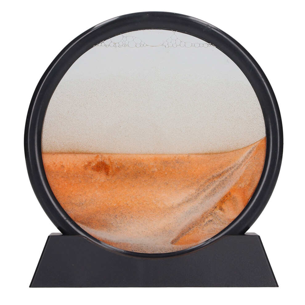 7in Moving Sand Art Picture Relaxing Decoration 3D