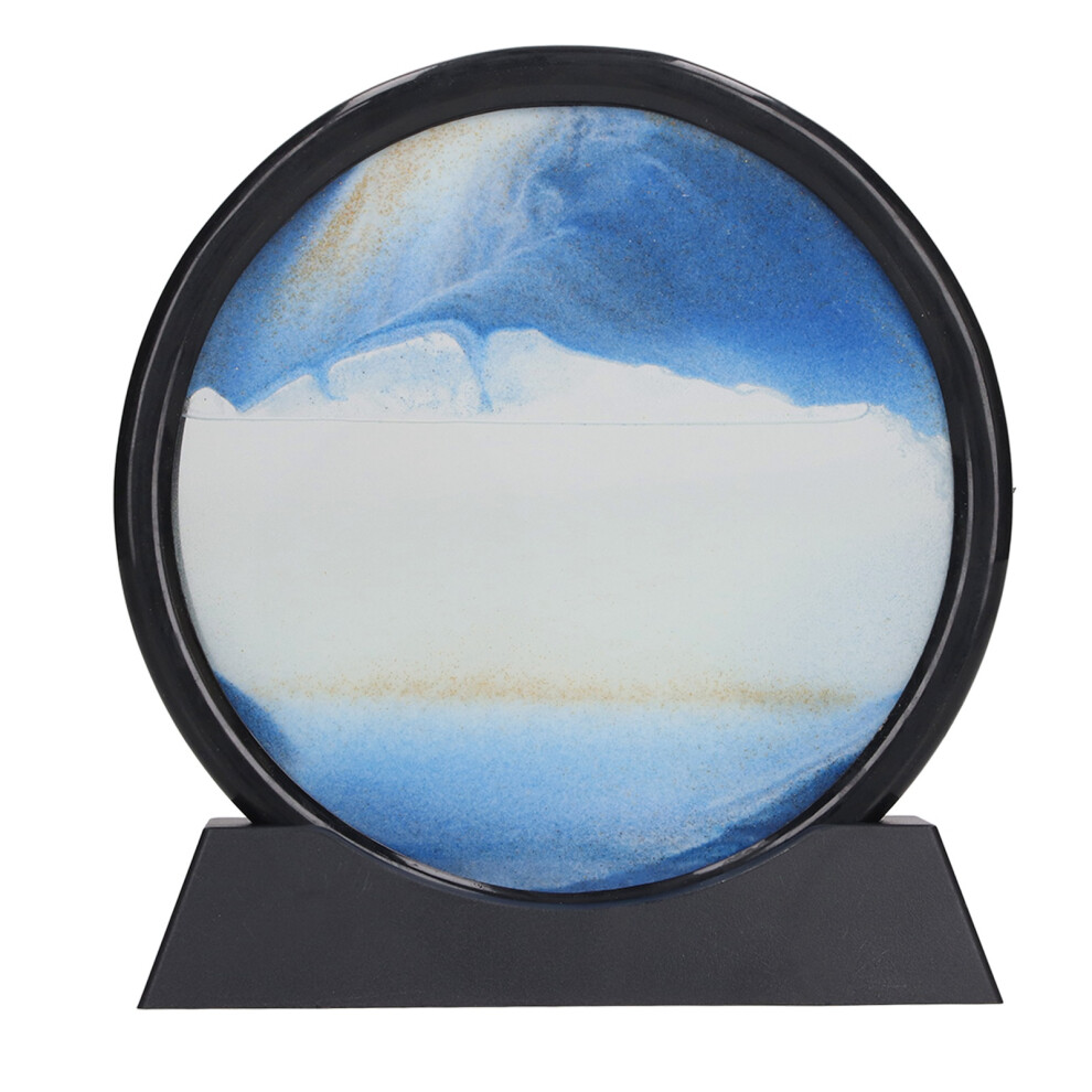 7in Moving Sand Art Picture Relaxing Decoration 3D
