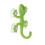 Gecko Powerful Plastic Four Suction Cups Hook Wall Hanger Decoration Bathroom 4