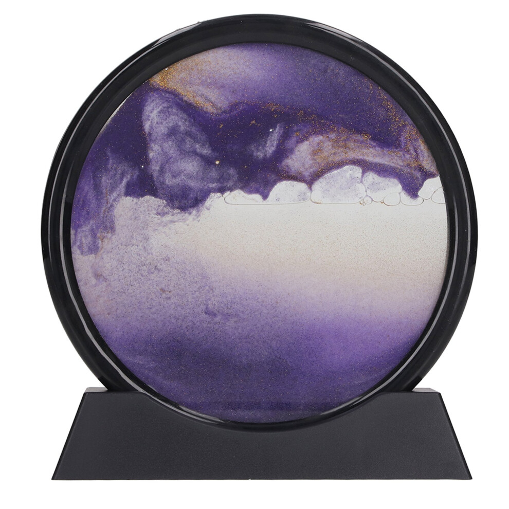 7in Moving Sand Art Picture Relaxing Decoration 3D