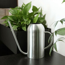 Watering Can Stainless Steel Watering Can - 1.5l Metal Watering Can with Long Spout To Prevent Spillage, Perfect Plant Watering Can for Outdoor And In