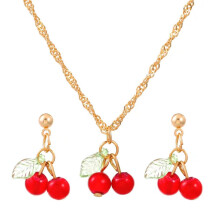 Girls' Jewelry Set Pearl Necklace and Rhinestone Butterfly Earrings Layered Pearl Jewelry Accessories for Women