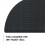 3M 3M Hookit Half Round Pad 05792 6 in Medium Density Foam 5