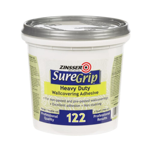 Zinsser Zinsser 122 SureGrip Κόλλα Τοίχου Βαρέως Τύπου, Quart 2