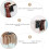 2-Piece Boot Rack, Tall Boot Storage Organizer, Wall-Mounted Shoe Holder, Boot Shaper, Easy to Use Design 4