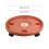 Thickened Moving Tray Plastic Vase with Roller 12