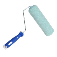 Anti-Shedding 9 Inch Multi-Purpose Roller Sleeves With Ergonomic Handle For Eggshell Glossy Finish Painting Tool
