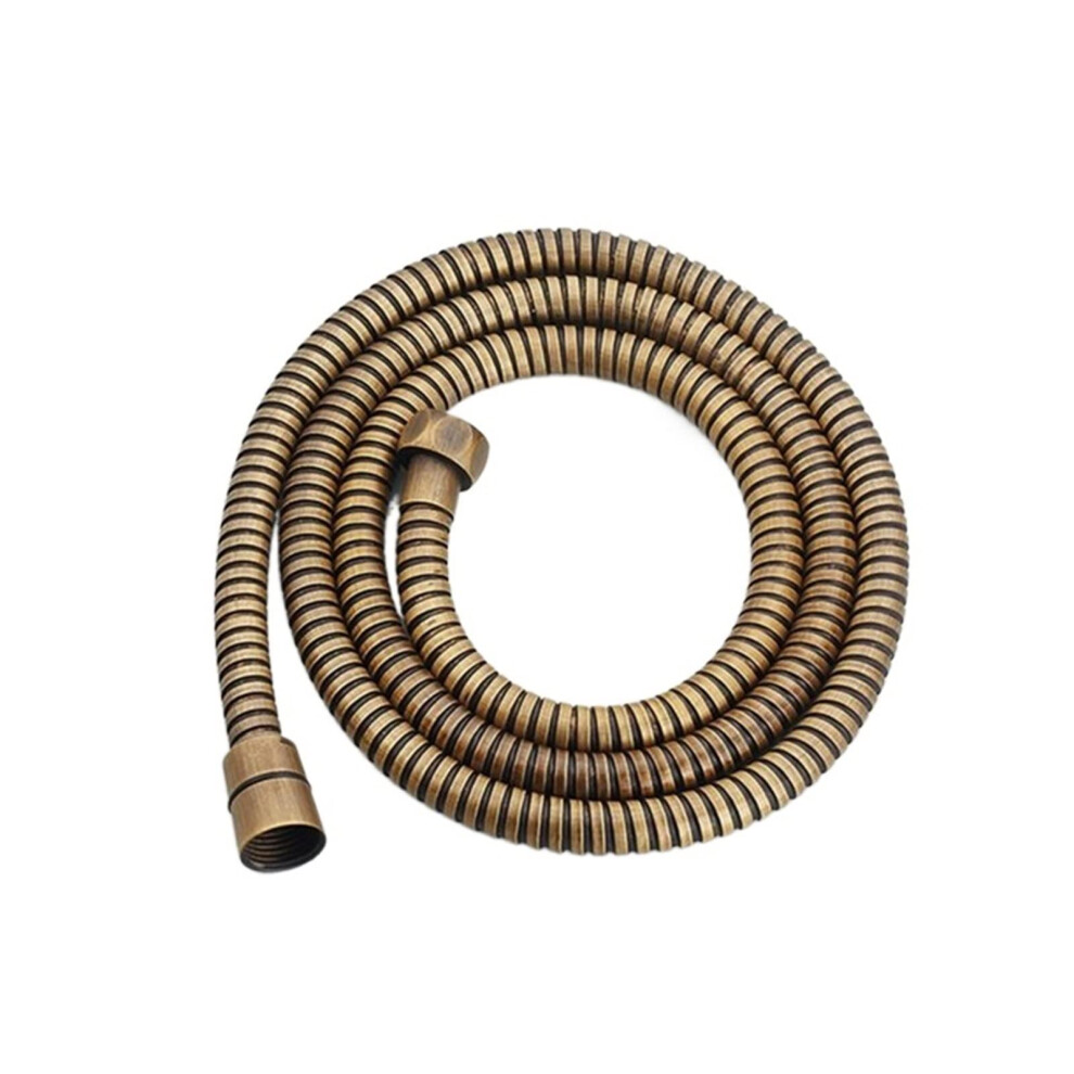 Shower Hose G1/2 Inch Antique Brass Chrome Flexible 5-Colour Bathroom Hose Coppery For Shower And Toilet Accessories 6038364890580