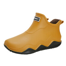 Regenstiefel für Herren und Damen, rutschfeste Gummischuhe, kurzärmelig, Outdoor-Stiefel für Frühling, Sommer, Herbst