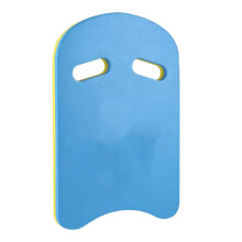 Swimming Board for Kids and Adults - Blue and Yellow Pool Float, Lightweight, Durable, Ideal for Beginners