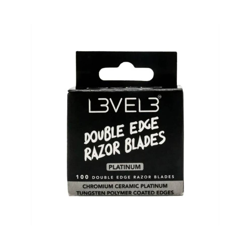 L3vel3 Double Edge Razor Blades (100)