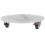 Round Transparent Acrylic Tray Heating and Cooling 2