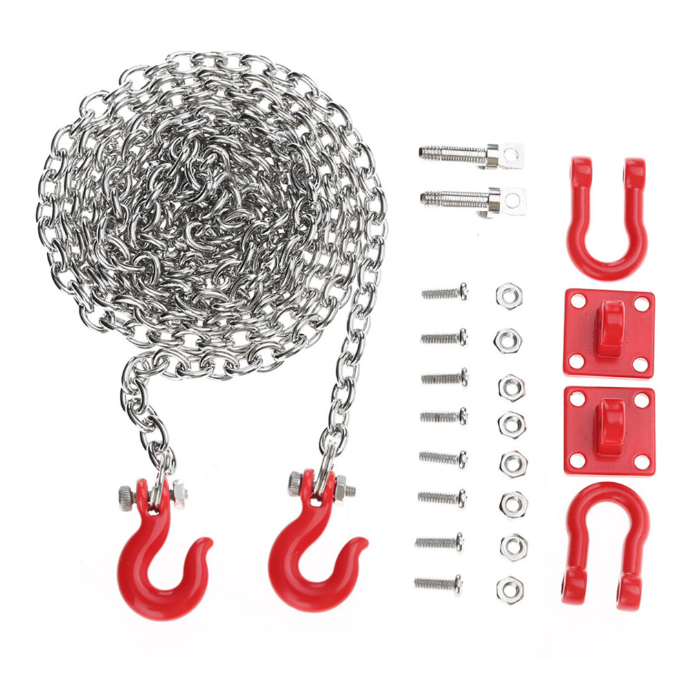 U Shaped Rescue Tow Hook Trailer Chain Assemble 8130196163134
