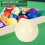2pcs Pool Table White Billiard Balls Snooker Pool 12