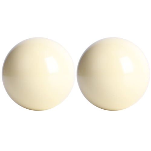 2pcs Pool Table White Billiard Balls Snooker Pool 1