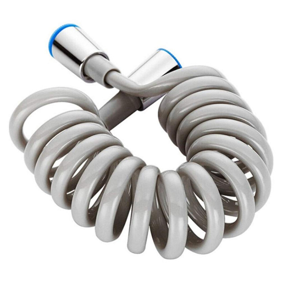 Pipeline Connection Shower Spring Flexible Shower Hose 1.5M Grey For Bidet Toilet Spray Gun Sanitary Bathroom Accessories 6947110757087