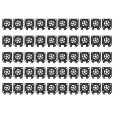 50Pcs Carburetor Parts Chainsaw Carburetor Membrane Pads for Chainsaw Carburetor 2500/3800/4500/520