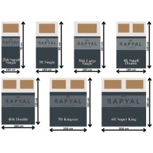 (4ft, HB with No Drawers, Grey) Restivo Divan Bed Set Plus Memory Sprung Mattress Plus Matching Headboard