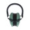 Walker's Earmuffs Slim Passive-Sage Green W/FDE Logo one-size 5