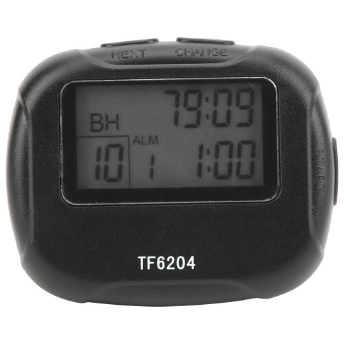 Tragbarer Elektronik-Intervalltimer mit Doppel-Countdown & Vibrationsalarm 1